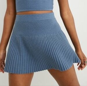 NWT Blue Aerie Sweater Skirt